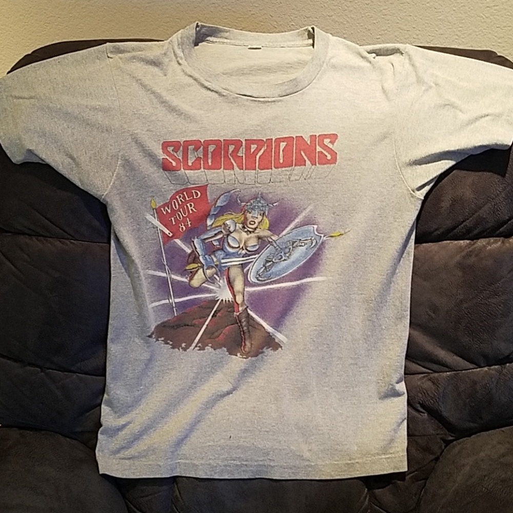 Scorpions 1984 vintage shirt